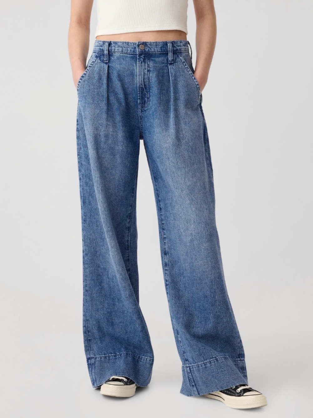 Gap High Rise Wide-Leg Jeans